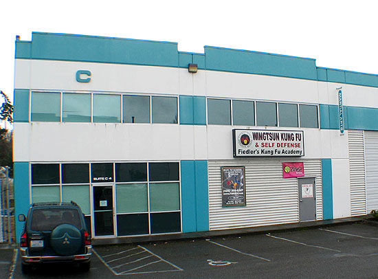 Fiedlers Mixed Martial Arts school at the top of Mukilteo Speedway