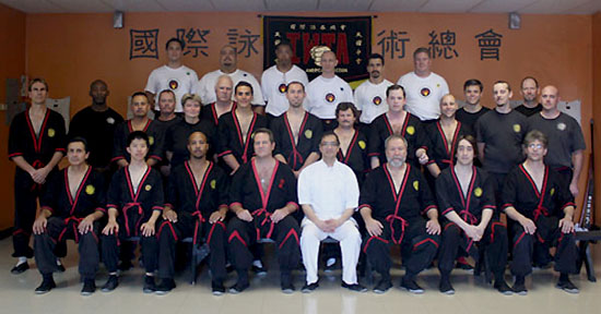 International WingTsun Kung Fu Association gathering in 2010 with Grandmaster Leung Ting